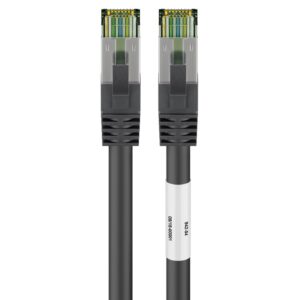 GooBay CAT 8-0100 S/FTP Pimf Lszh Black 1M