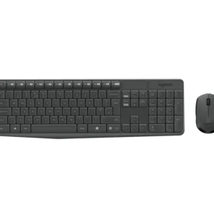 Logitech MK235 Wireless Keyboard and Mouse Combo - Grey