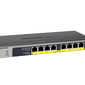 Netgear GS108PP 10/100/1000 8 Port Unmanaged Gigabit Switch (with 8 PoE+ Ports) 123W