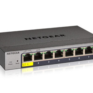 Netgear GS108Tv3 10/100/1000 8 Port Smart Managed Gigabit Switch