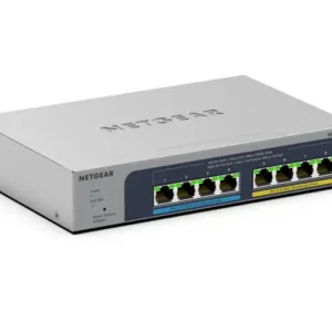 Netgear MS108TUP 10/100/1000 8 Port PoE++ Smart Managed Multi-Gigabit switch (with 4 PoE+ and 4 PoE++ Ports) with 2 10G SFP+ up