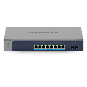 Netgear MS510TXUP 10/100/1000 8 Port PoE+ Smart Managed Multi-Gigabit switch with 2 10G SFP+ uplink ports (295W)