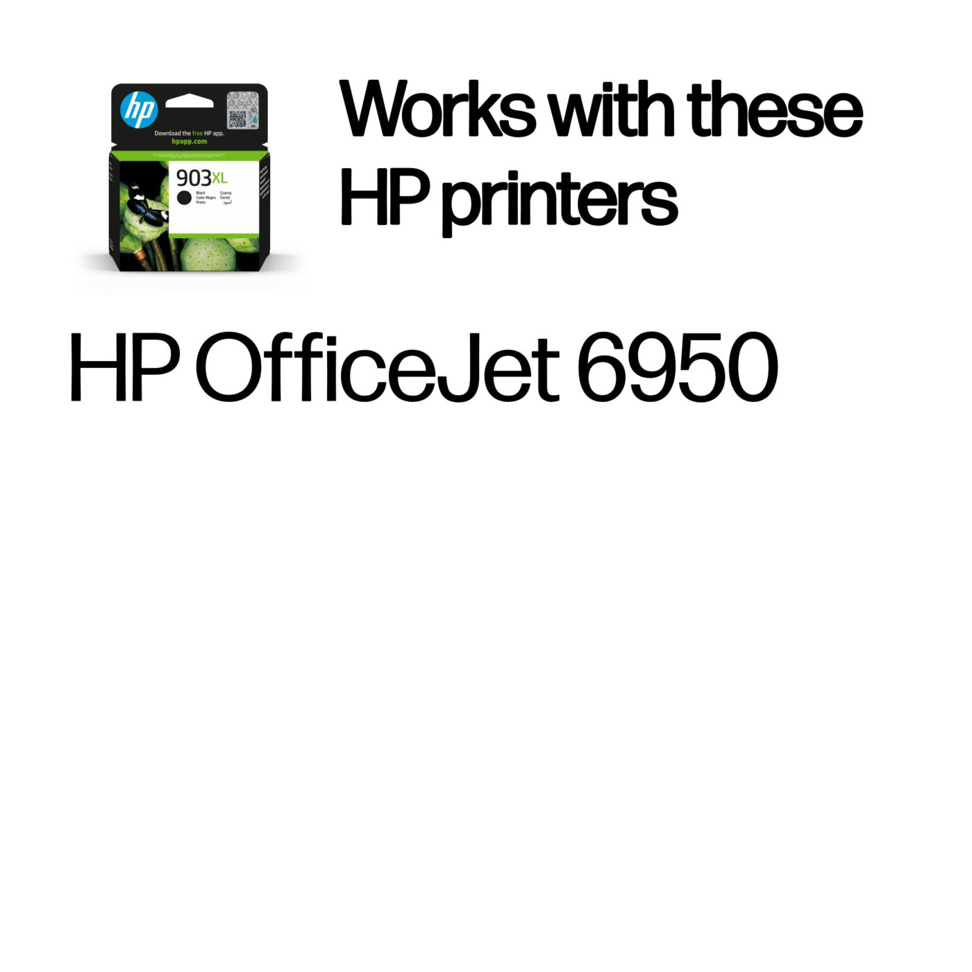 HP 903XL Black Inkjet Cartridge High Capacity (825 pages)