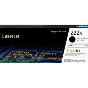 HP 222A Black LaserJet Toner Cartridge 1300p. Clr LJPro 3303xxx