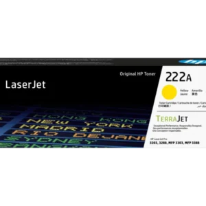 HP 222A Yellow LaserJet Toner Cartridge 1200p. Clr LJPro 3303xxx