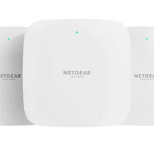 Netgear WAX333 WiFi 6 Dual-Band AX3000 Speed | 802.11ax | Insight Remote Management | PoE+ 600+2400 Mbps / 12.8W, 3 Year Clou